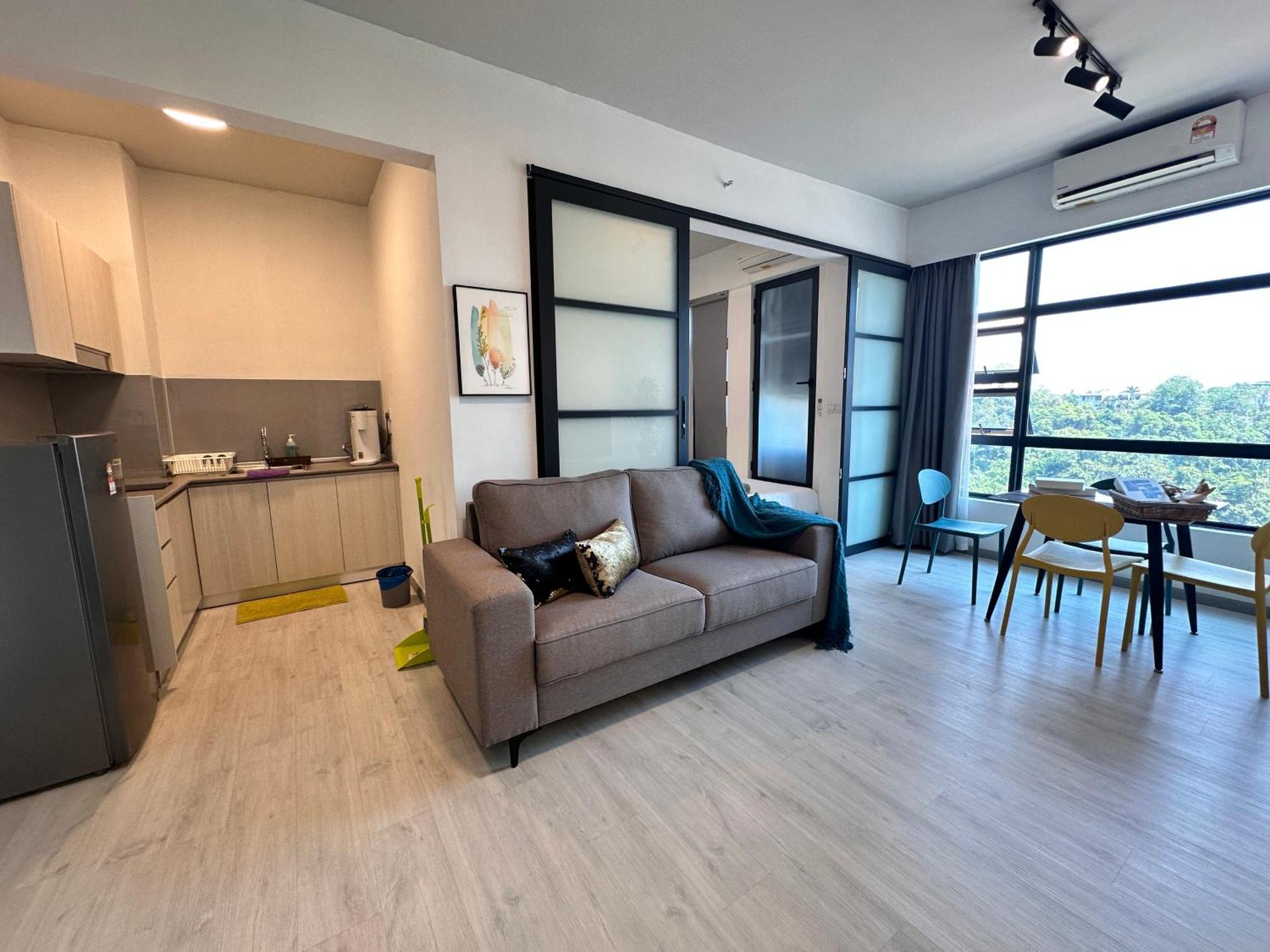 Jesselton Quay: Sea View Apartment with Pool and Wi-Fi Kota Kinabalu Exterior photo